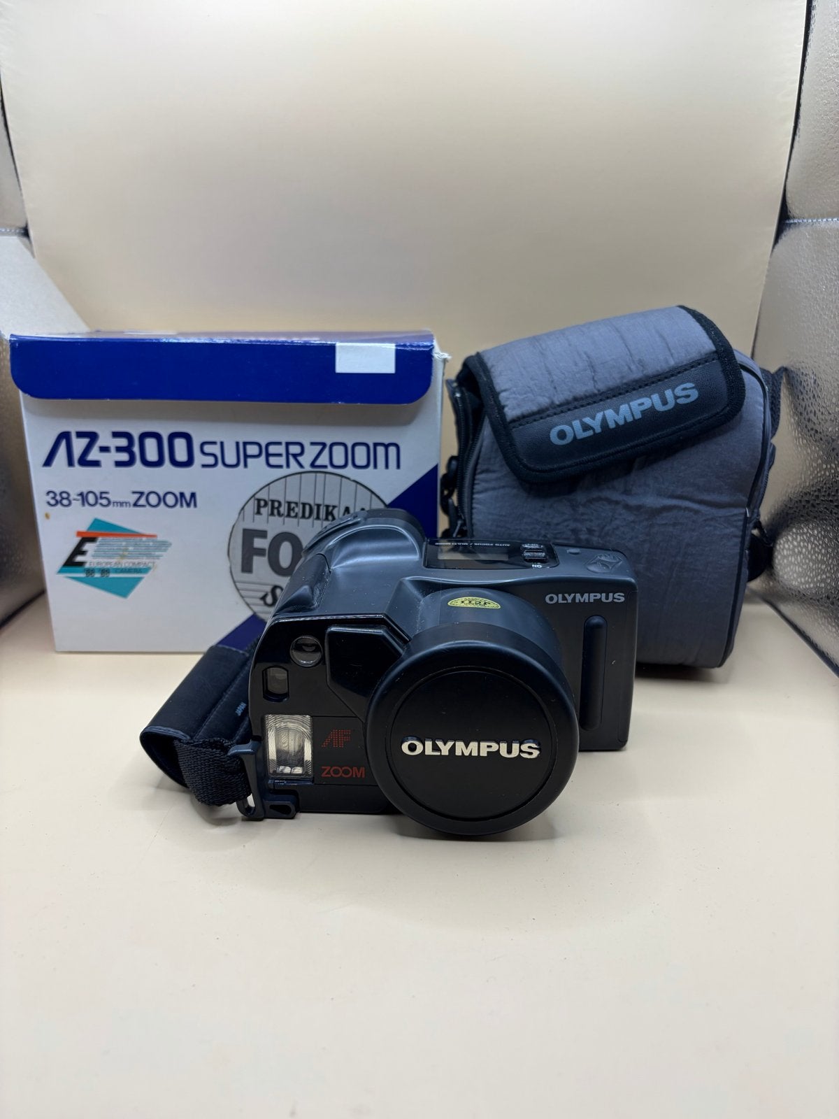 Olympus AZ-300 Super Zoom camera met tas en doos, Ophalen of Verzenden, Zo goed als nieuw, Compact, Olympus