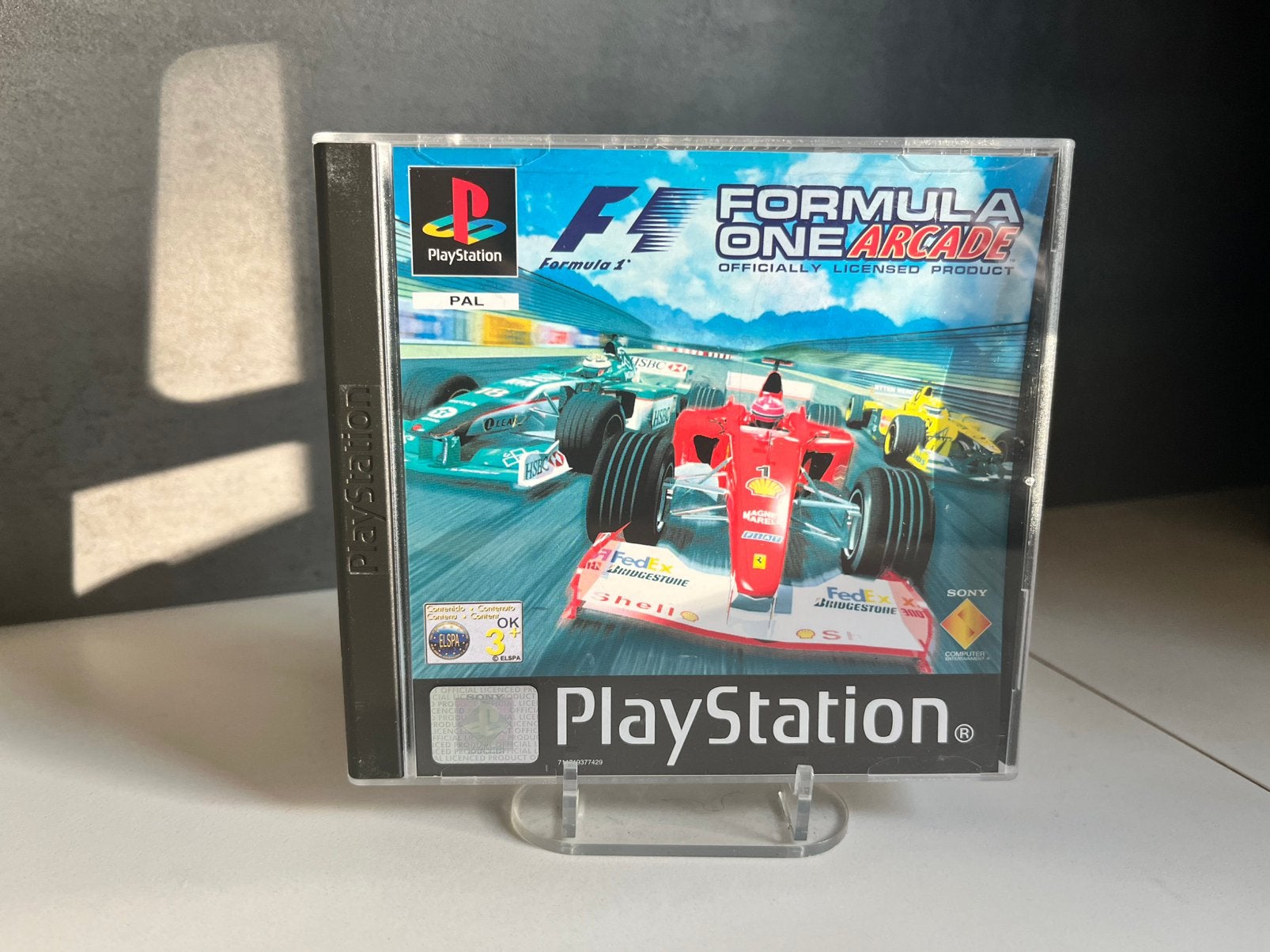 F1 Formula One Arcade PlayStation 1 PS1 - Compleet en ZGAN, 1 speler, Racen en Vliegen, T, Ophalen of Verzenden
