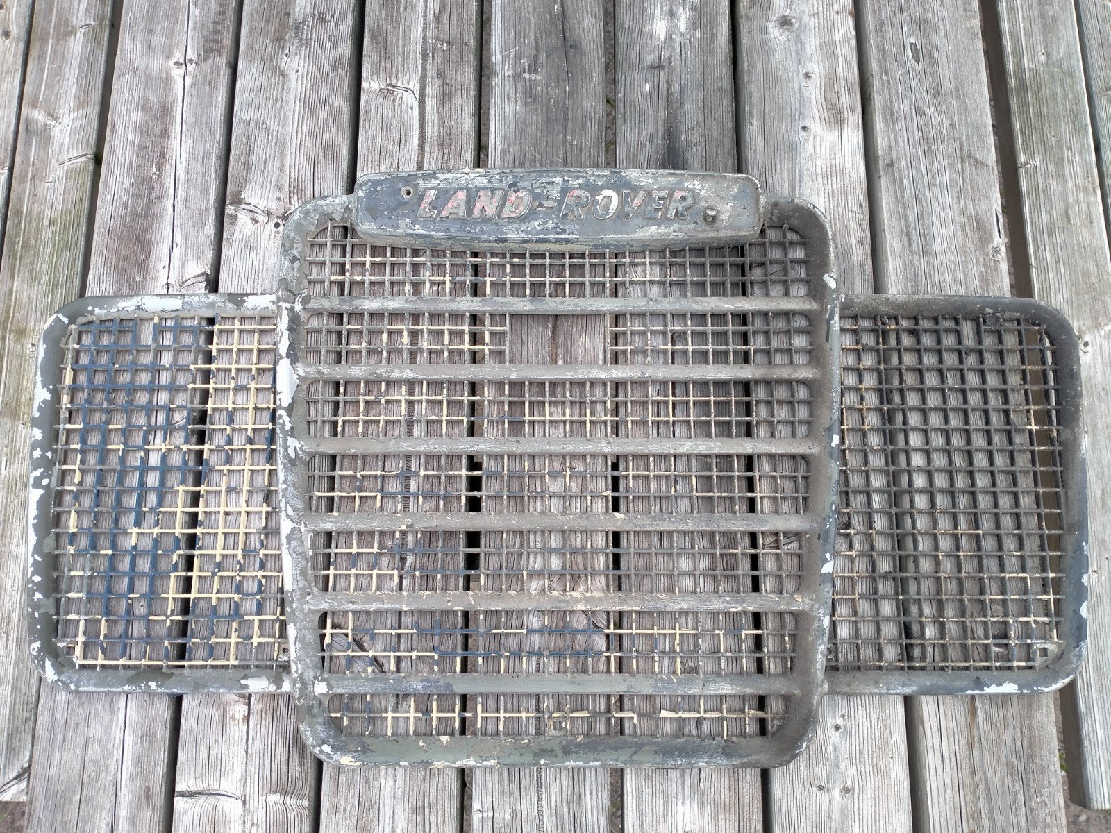 Land Rover Series 3 Grill, Ophalen of Verzenden, Voor, Land Rover, Bumper