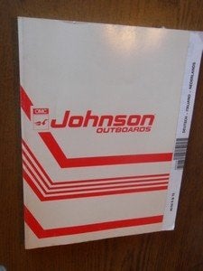Johnson Outboards handleiding 40/50 R ; TE (434379), Ophalen of Verzenden, Zo goed als nieuw
