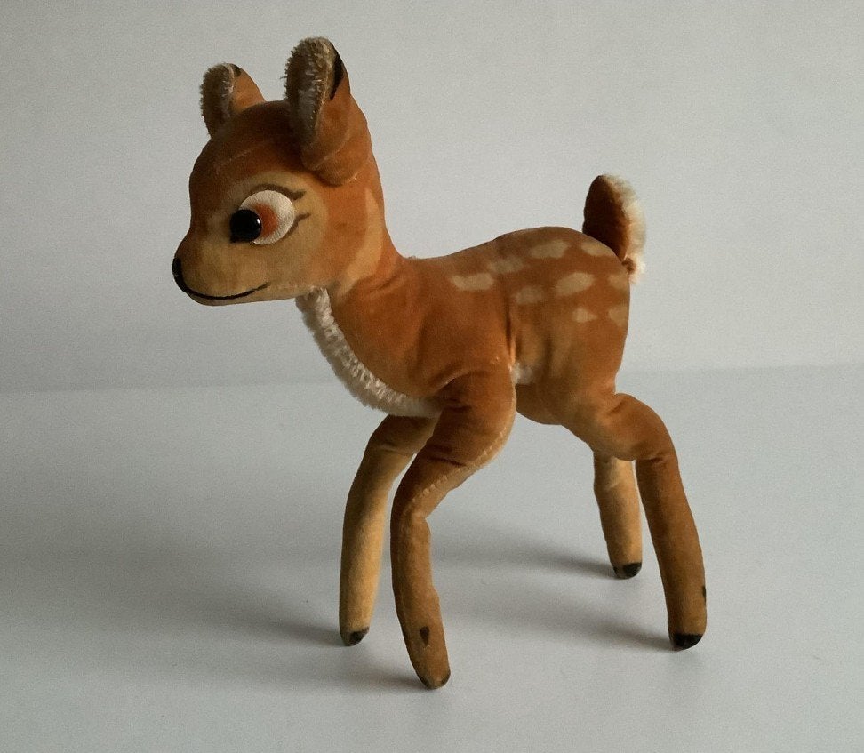 Mooie Steiff Bambi voor Disney, Ophalen of Verzenden, Bambi of Dumbo, Zo goed als nieuw, Knuffel