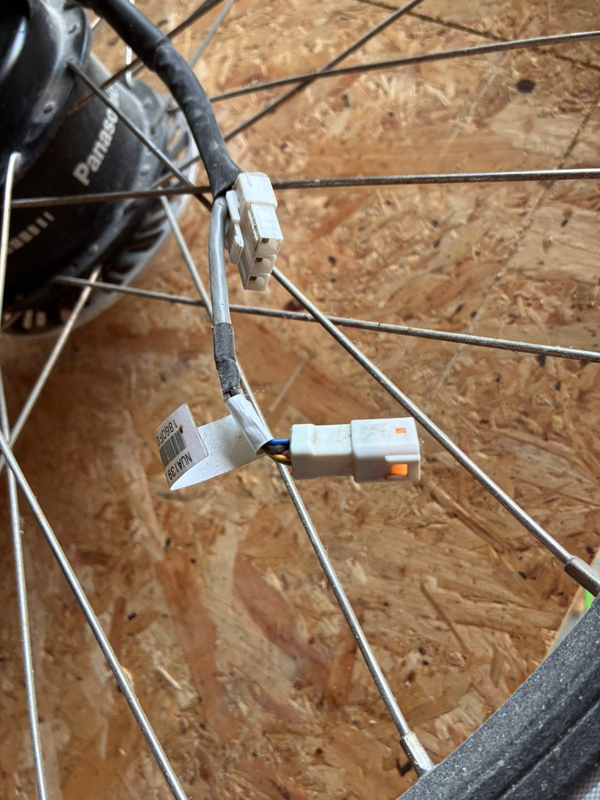 Panasonic voorwielmotor, Ophalen, Zo goed als nieuw