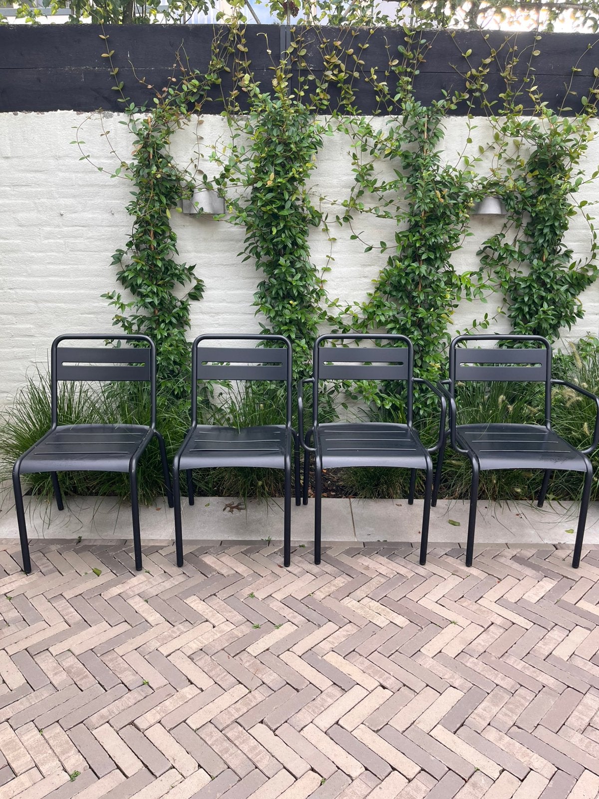 Tuin stoelen Emu zwart, Ophalen, Gebruikt, Zwart, Design stoel