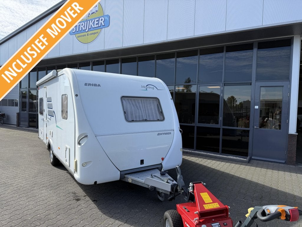 Eriba Moving 545 B Fransbed 150x200 + Rondzit + Bovag 2026 !, Standaardzit, Bedrijf, Schokbreker, 5 tot 6 meter