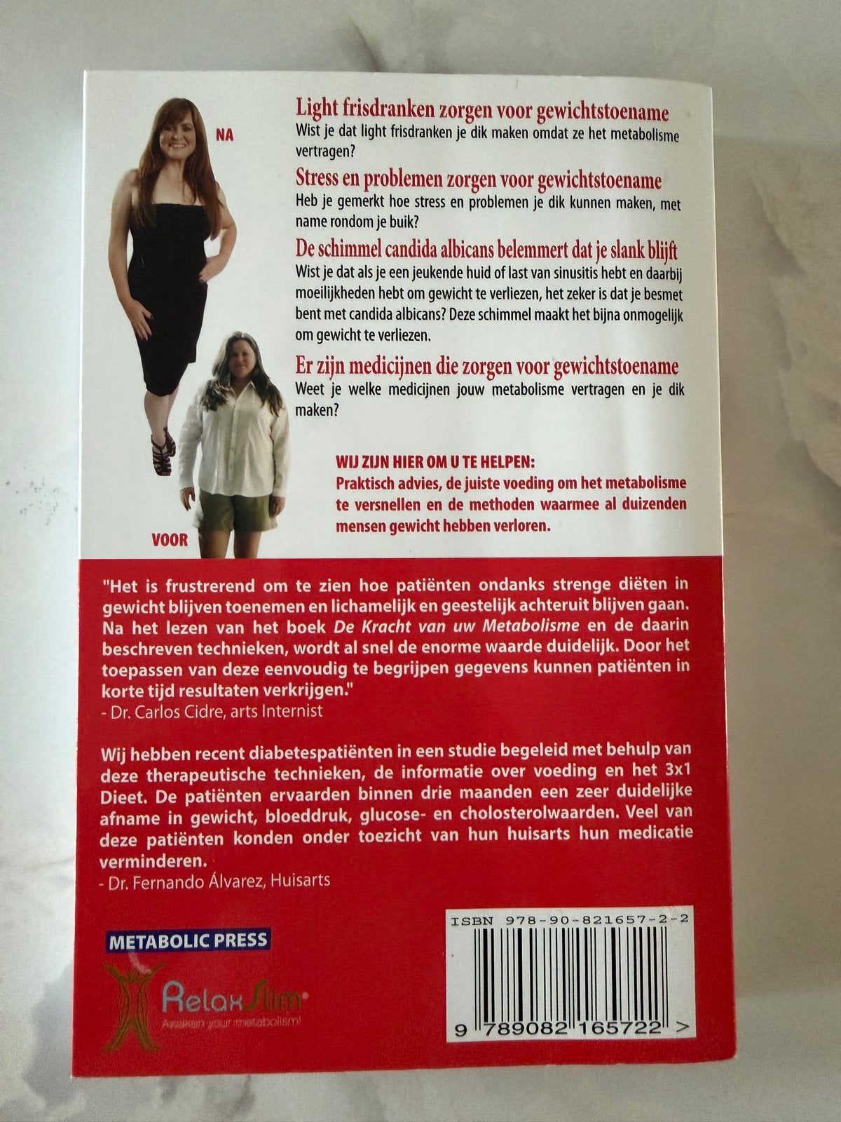 De Kracht van uw Metabolisme - Frank Suárez, Boeken, Ophalen of Verzenden, Gelezen, Dieet en Voeding