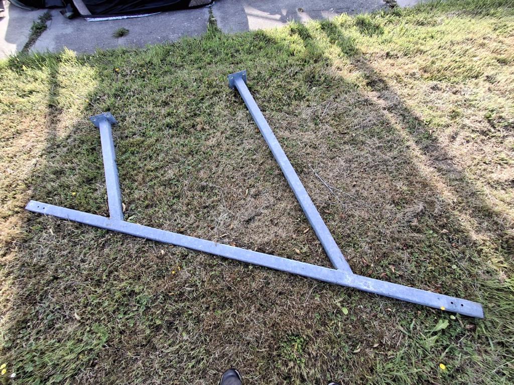 Frame fietsenstalling met trapleuning, drie delen, Ophalen of Verzenden, Gebruikt