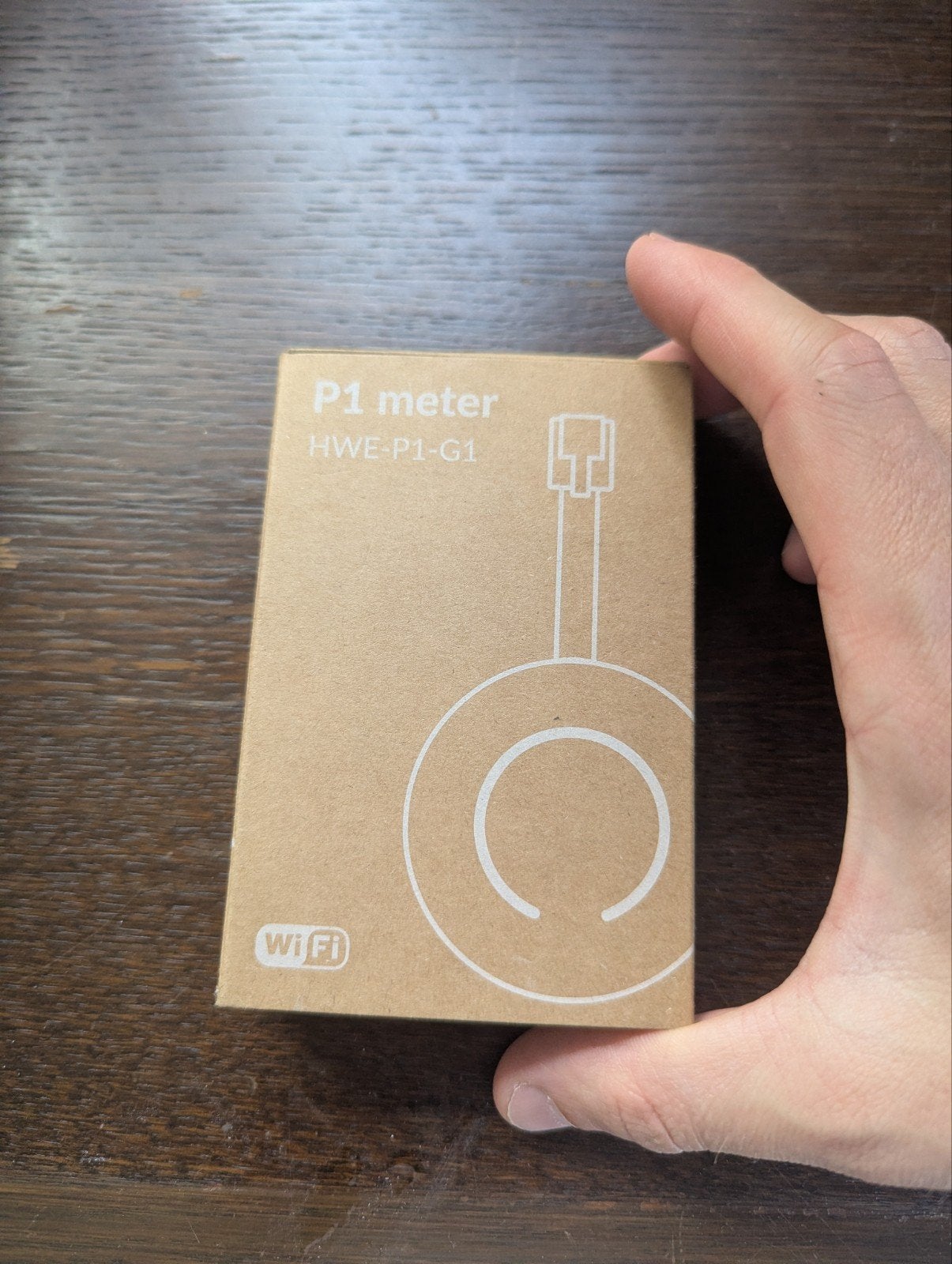 P1 meter HWE-P1-G1 met WiFi, Ophalen of Verzenden, Zo goed als nieuw