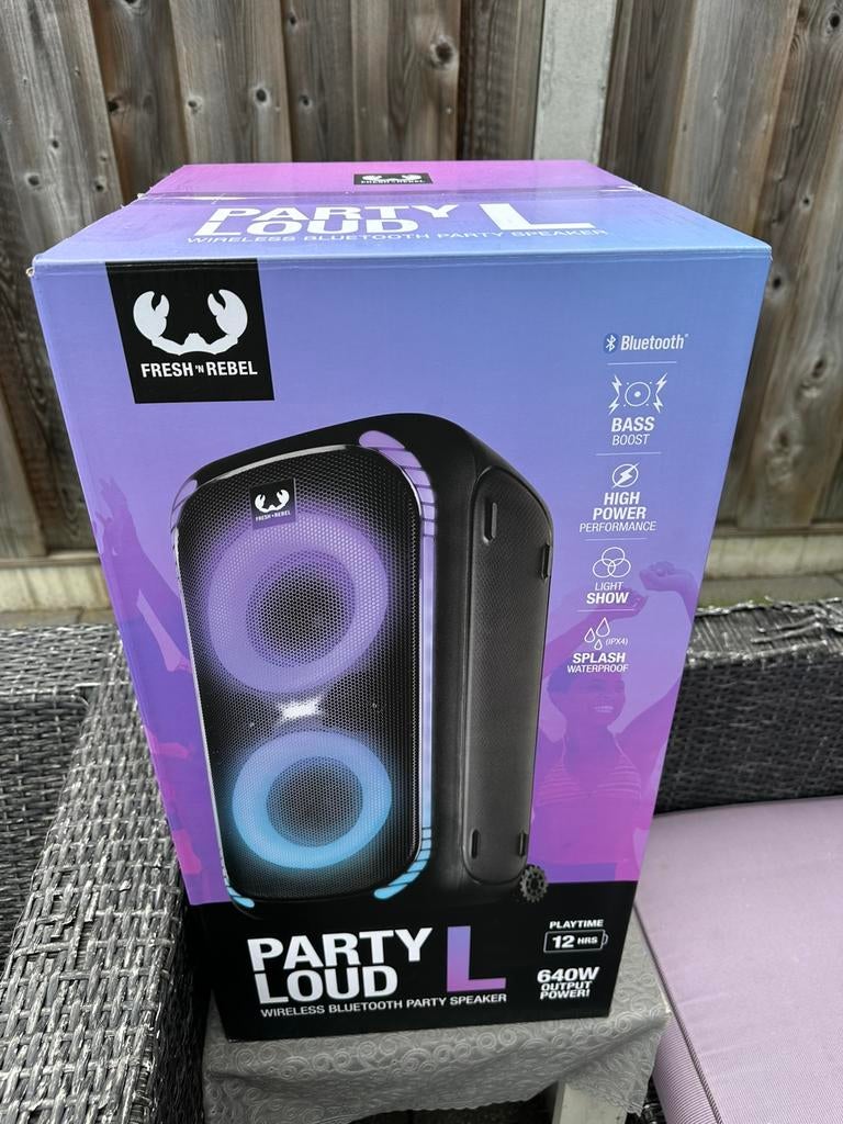 Party box, Overige merken, Overige typen, Ophalen of Verzenden, Zo goed als nieuw