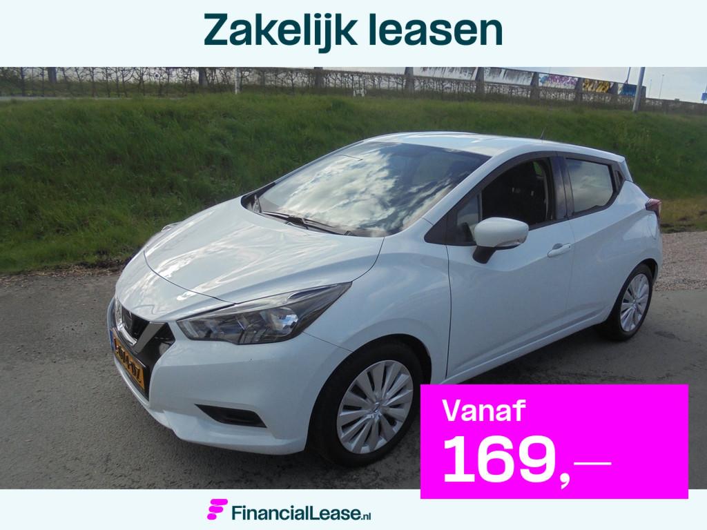 Nissan Micra Nissan Micra 1.0 benzine airco trekhaak 47.000k, Voorwielaandrijving, Euro 6, Wit, Origineel Nederlands