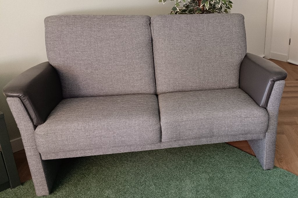 Bankstel en Fauteuil, Huis en Inrichting, Ophalen, Gebruikt, 150 tot 200 cm, Driepersoons