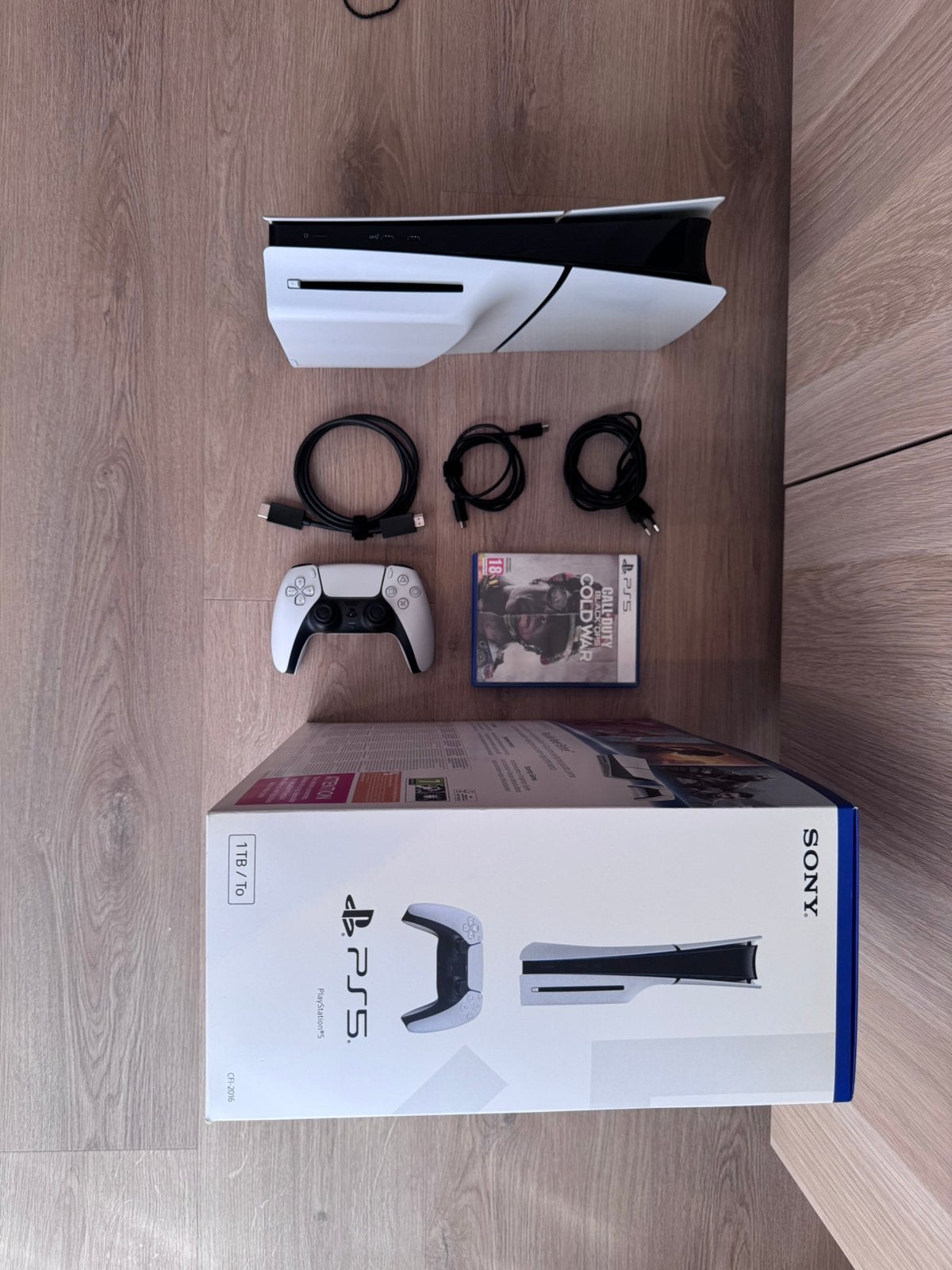 PlayStation 5 Disc Slim Edition 1TB met COD Cold War, Ophalen, Online, Vanaf 18 jaar, Shooter