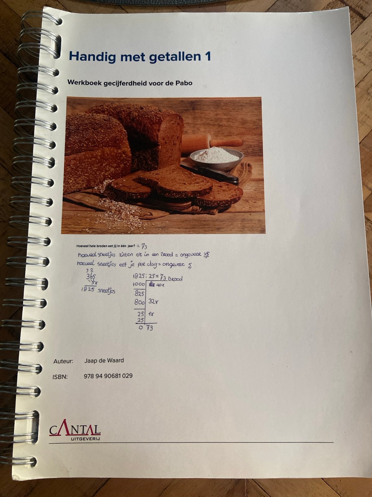 Werkboek gecijferdheid voor de Pabo - Handig met getallen 1, Ophalen of Verzenden, Beta, Zo goed als nieuw, HBO