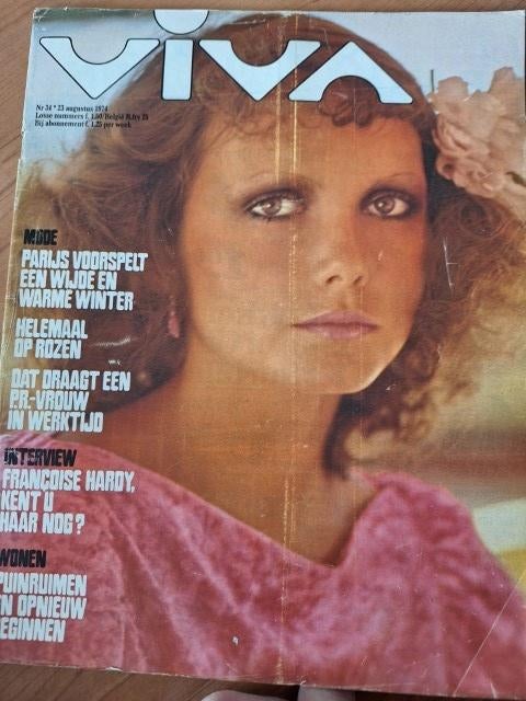 Viva 1974 Ivan Heylen Francoise Hardy Scheveningen, Boeken, Tijdschriften en Kranten, Verzenden, Gelezen, Overige typen