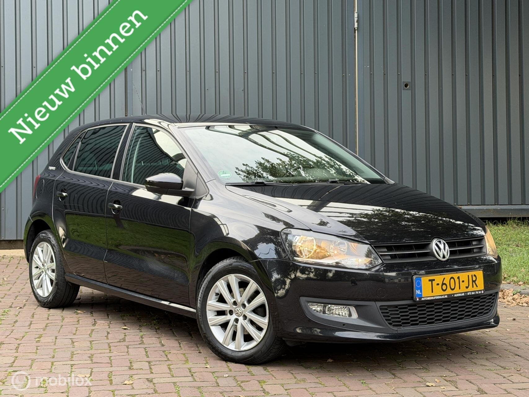 Volkswagen Polo 1.2-12V BlueMotion Team Airco|Stoelverw|Pdc|, Auto's, Voorwielaandrijving, Euro 5, 967 kg, Zwart