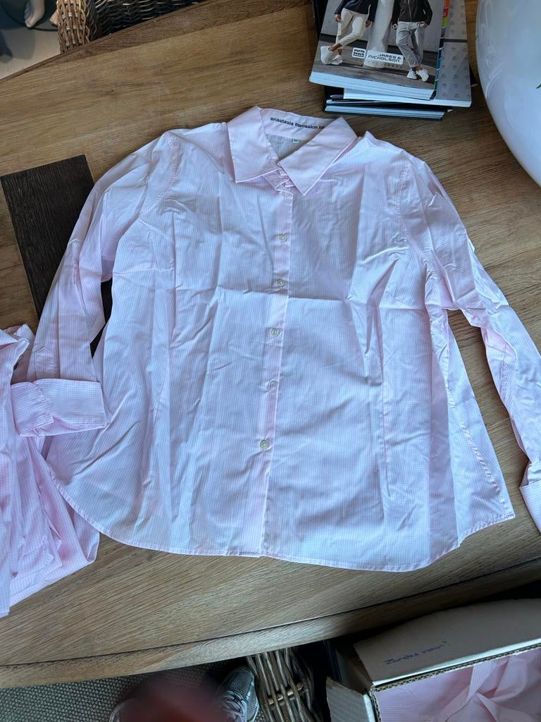 22 Roze Overhemden met Patroon - Diverse Maten - Nieuw, Ophalen, Nieuw, Roze, Overige halswijdtes
