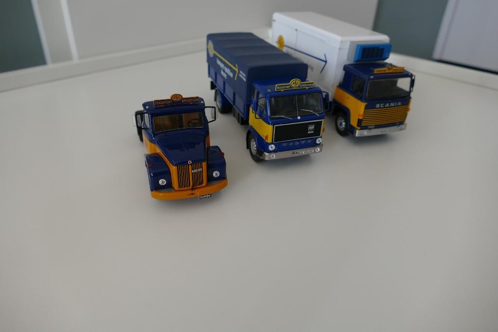 ASG modellen van IXO, Ophalen of Verzenden, Zo goed als nieuw, Bus of Vrachtwagen, Overige merken