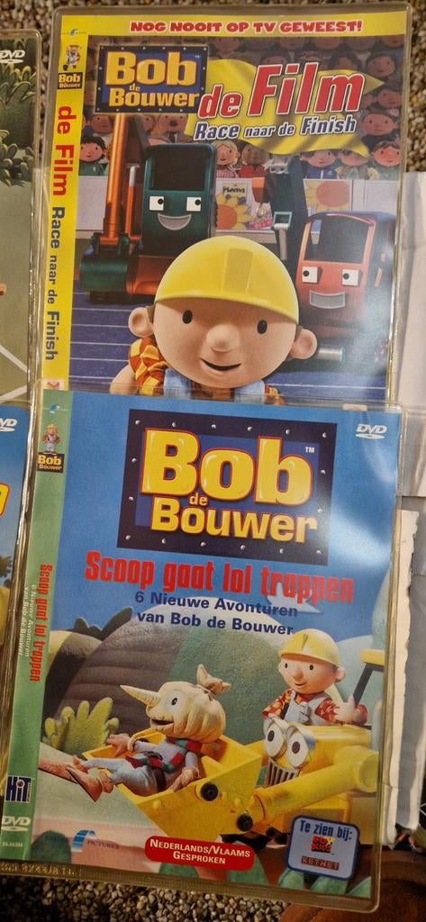 Bob de Bouwer DVD's - 6 stuks, Gebruikt, Alle leeftijden, Ophalen of Verzenden, Tv fictie