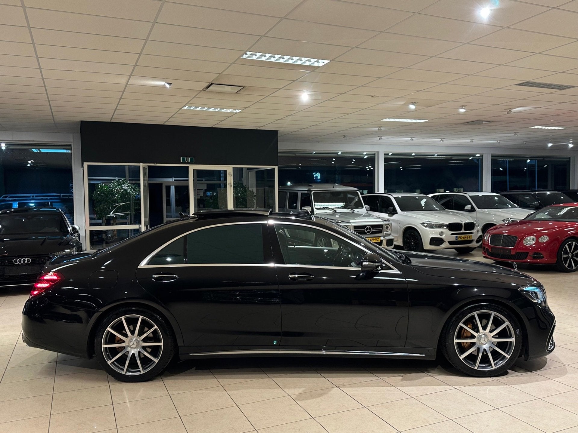 Mercedes-Benz S-klasse S350 d 4Matic Lang|Magic-Sky|3D-Burme, Auto's, Automaat, Gebruikt, 2925 cc, Met garantie (alle)
