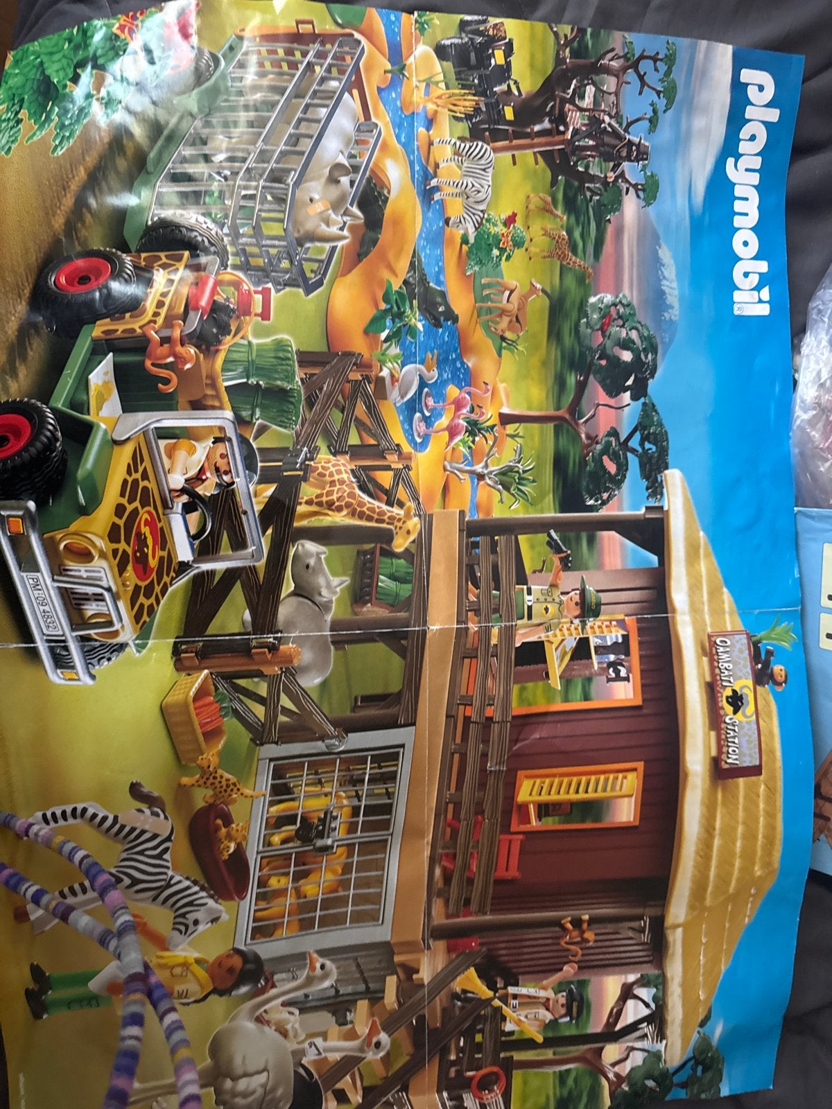 Playmobil Wild Life 4826 Grote Dierentuin/Wildlife Station, Ophalen of Verzenden, Gebruikt, Complete set