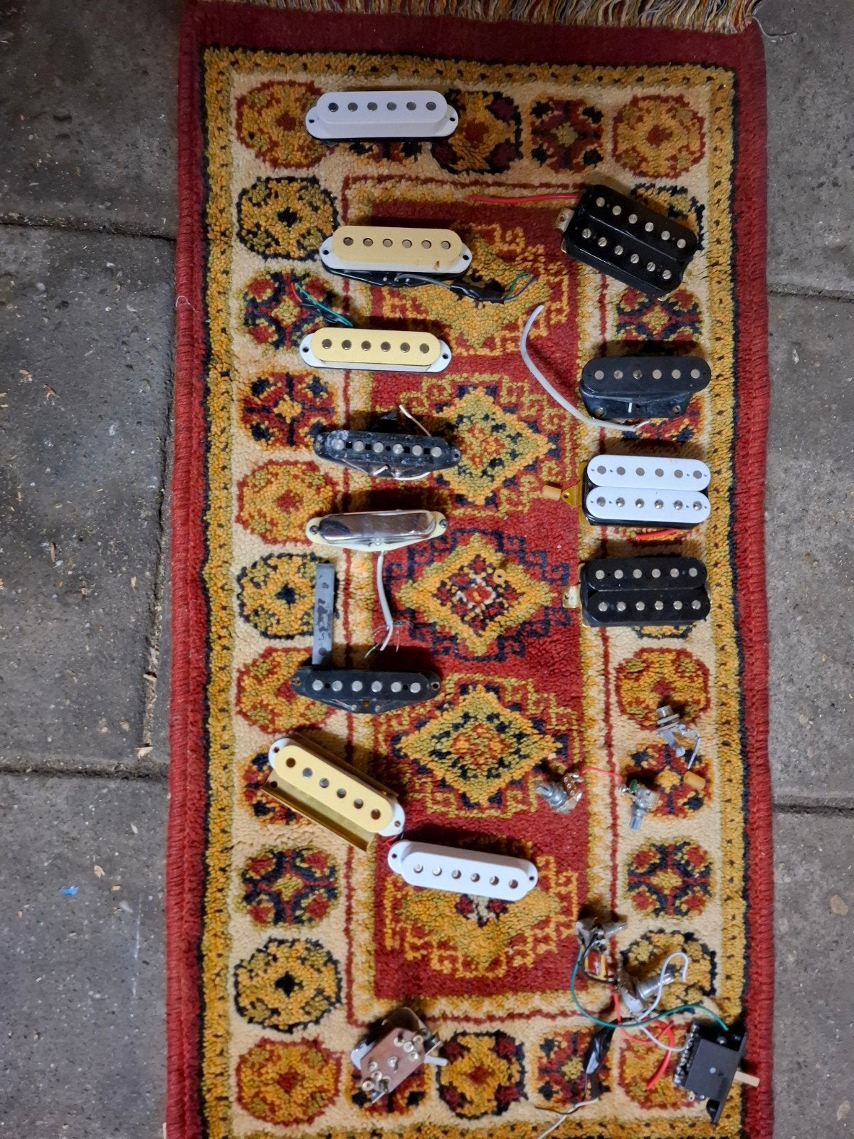 Gitaar onderdelen: Pickups, brug en meer, Muziek en Instrumenten, Ophalen of Verzenden