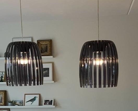 Designlamp Koziol Josephine - 2 stuks hanglampen, Ophalen, Zo goed als nieuw, Kunststof, E27 (groot)