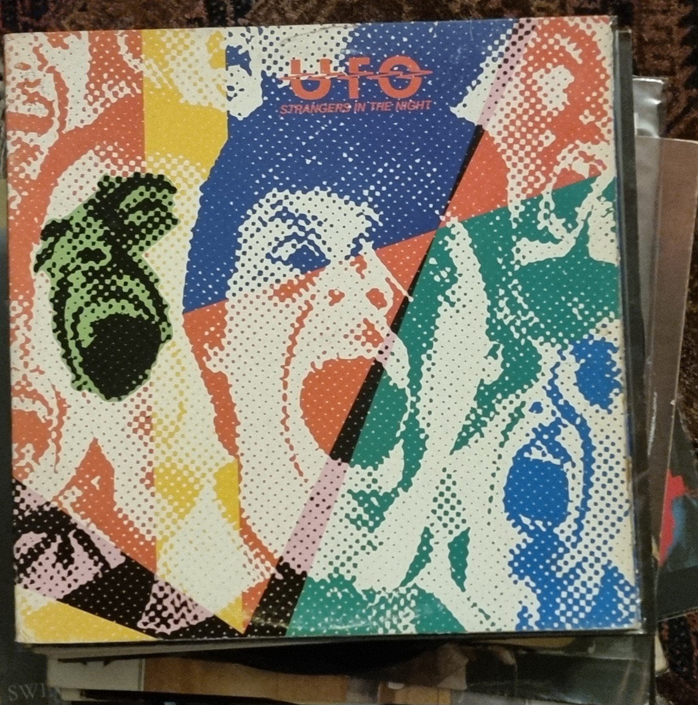 UFO - Strangers in the Night (Live Dubbel-LP), Cd's en Dvd's, Gebruikt, Hard Rock, Ophalen of Verzenden, 12 inch