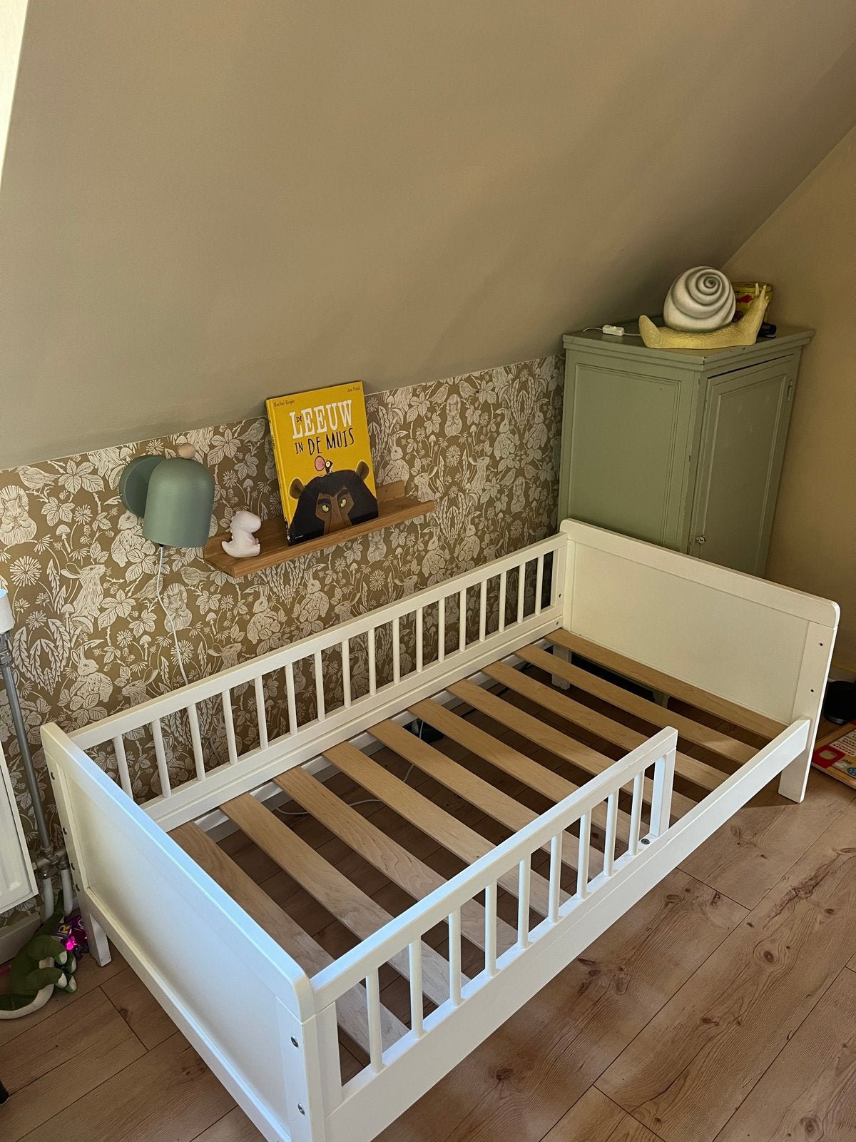 Petite Amélie Peuterbed met Lattenbodem, Gebruikt, 70 tot 85 cm, Lattenbodem, 140 tot 160 cm