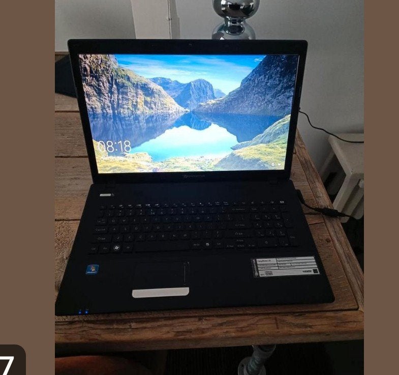 Packard Bell  laptop 16.3 zwart opgeschoond., Ophalen of Verzenden, 2 tot 3 Ghz