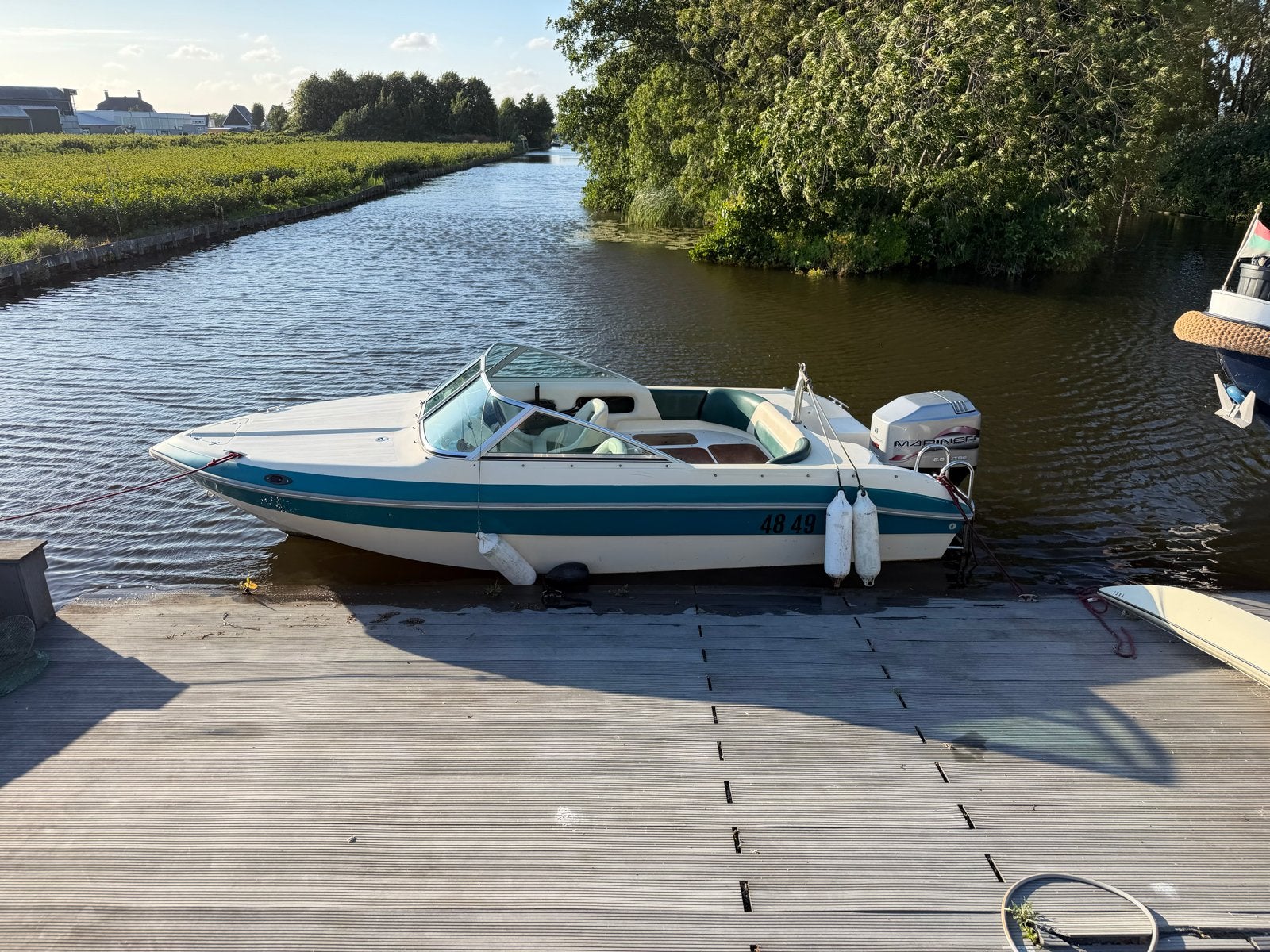 Laguna Ski Sport 530 met Mariner 135 pk en Pega trailer, Ophalen, Overige merken, Gebruikt, 120 tot 200 pk