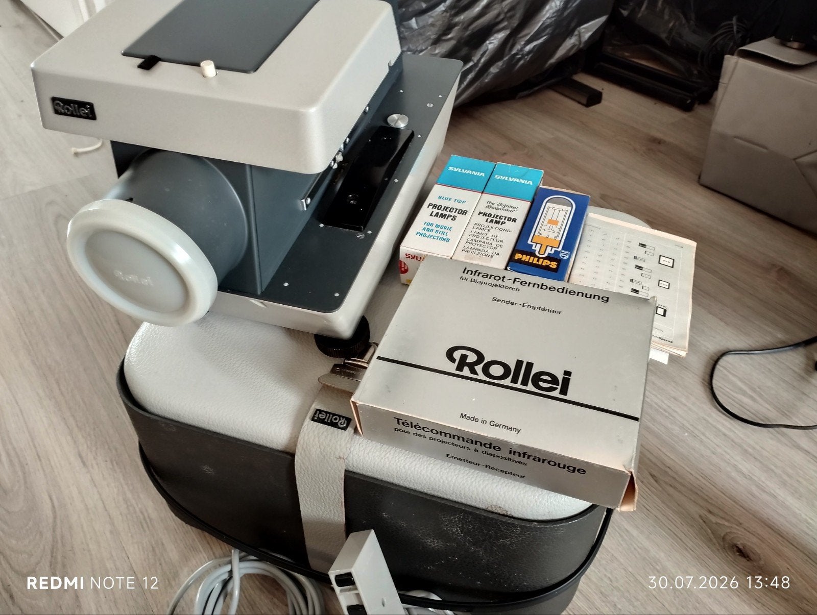 Rollei projector complete set - zo goed als nieuw, Ophalen of Verzenden, Zo goed als nieuw