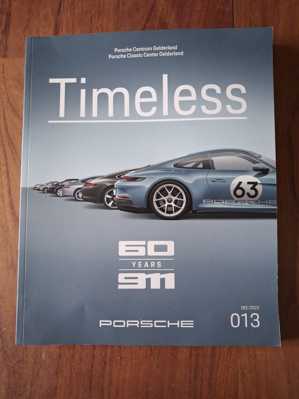 Porsche Timeless Magazine - 60 jaar 911 - Collectors item, Ophalen of Verzenden, Zo goed als nieuw, Porsche, Porsche Centrum Gelderland