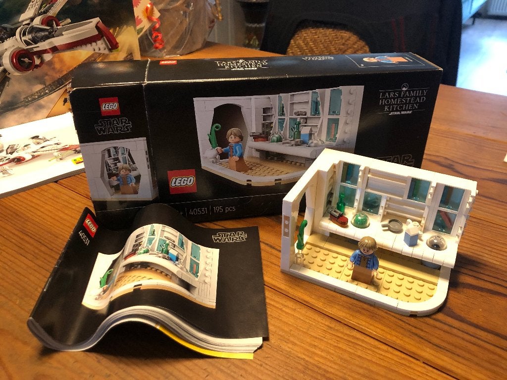 Lego Star Wars 40531 Lars Family Homestead Kitchen, Gebruikt, Inclusief instructies, Star Wars, Lego