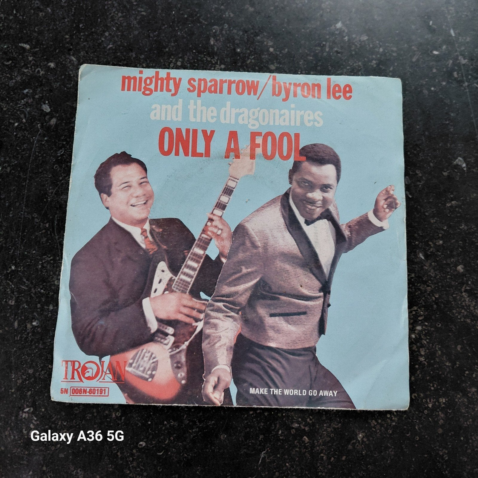 Mighty Sparrow / Byron Lee - Only A Fool (7 inch vinyl), Gebruikt, Overige genres, 7 inch, Ophalen of Verzenden