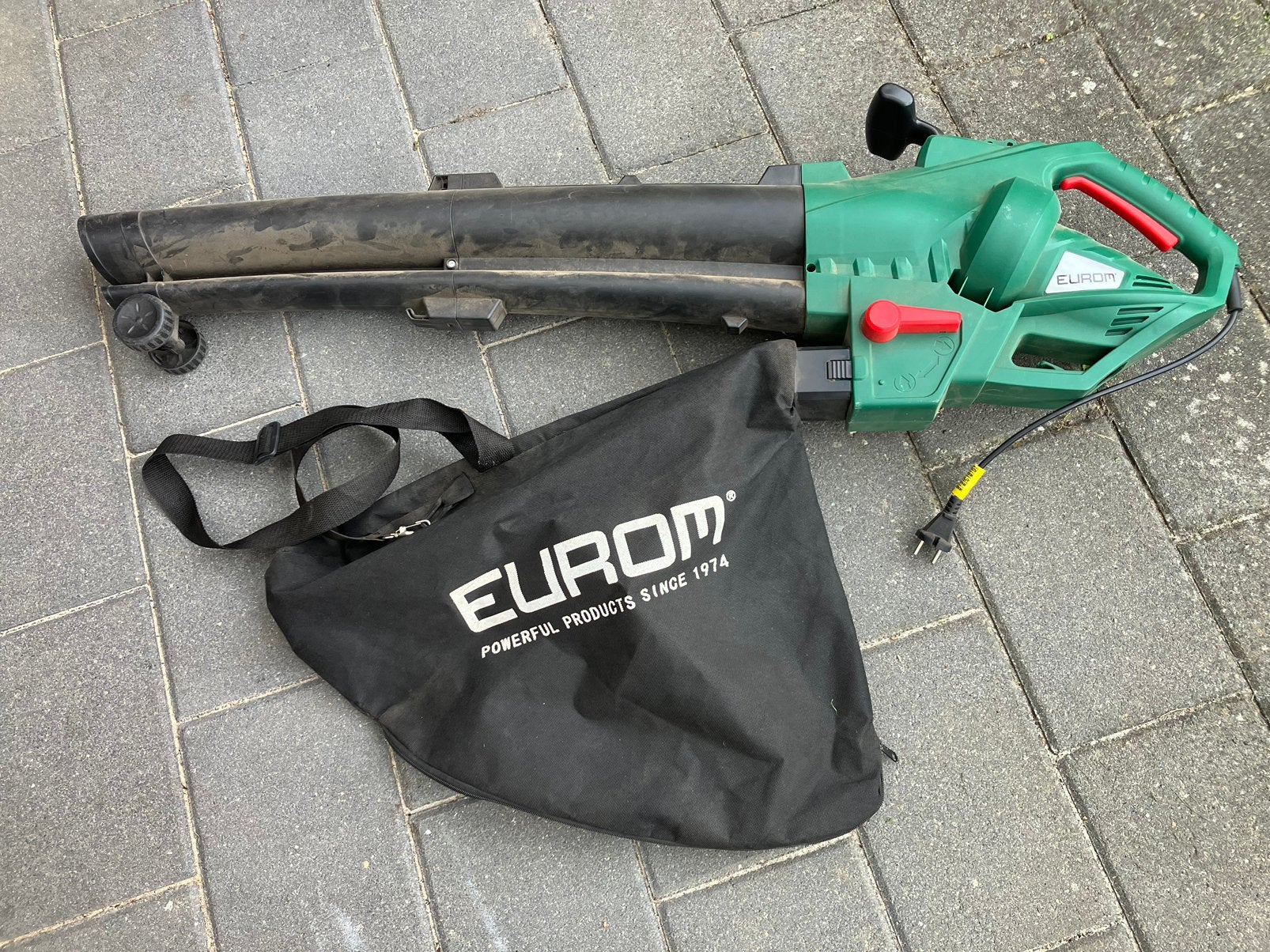 Eurom Gardeneaner 3000 Bladblazer, Ophalen, Gebruikt, Handgedragen, Met opvangzak