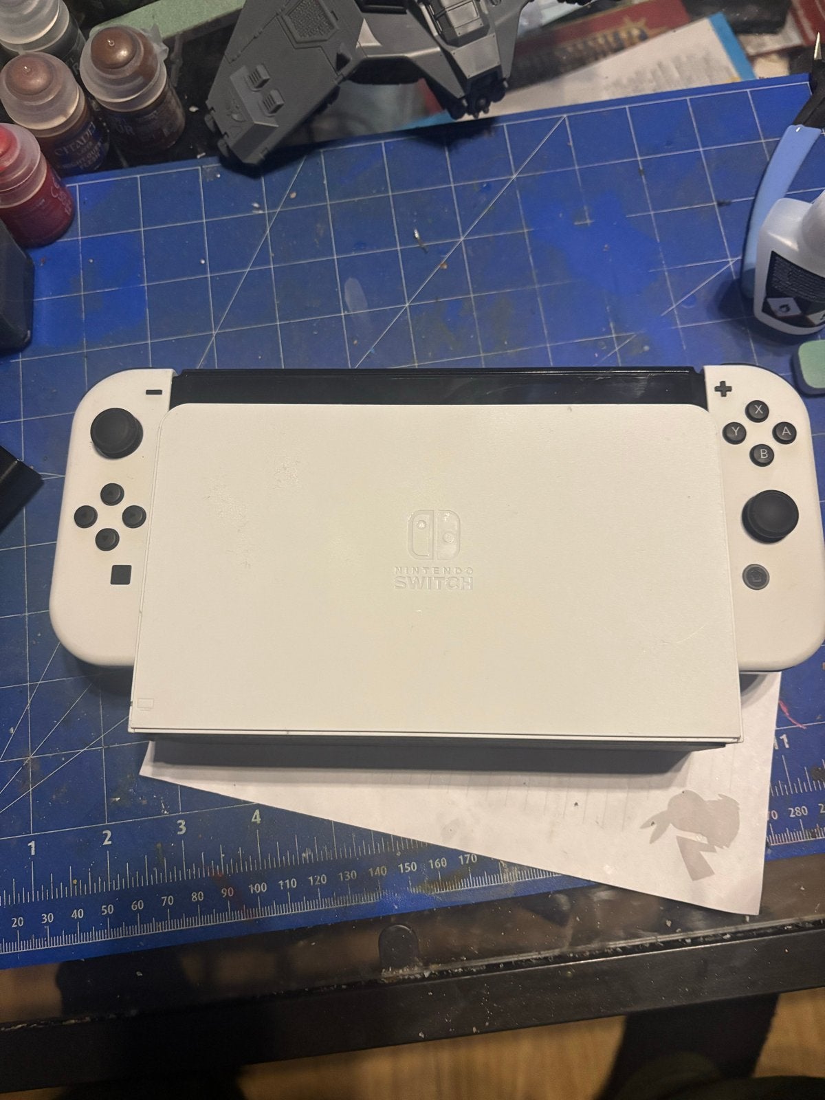 Nintendo Switch OLED met 128GB Micro SD Kaart, Switch OLED, Met 2 controllers, Ophalen of Verzenden, Zo goed als nieuw