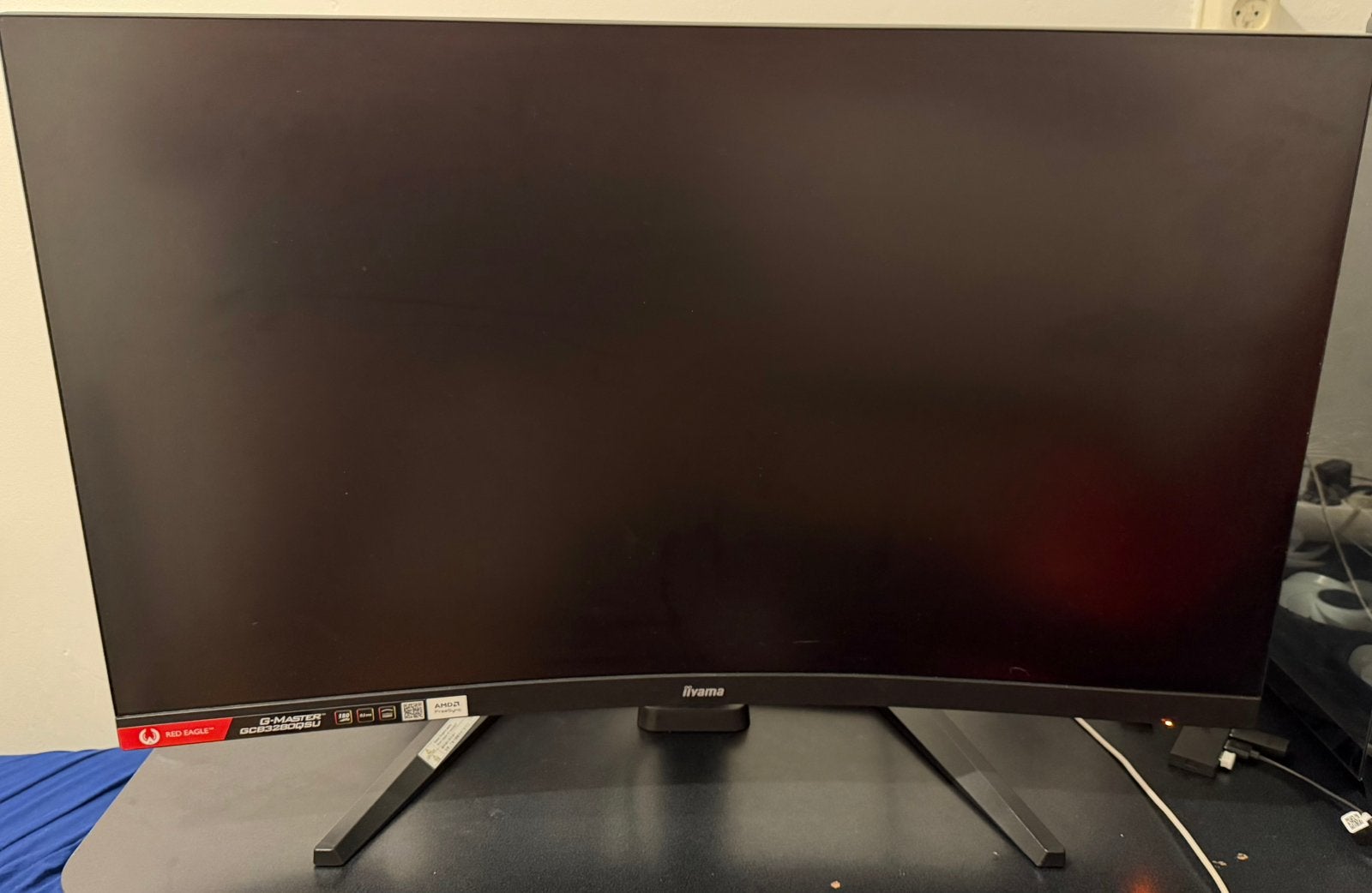 iiyama G-MASTER Red Eagle GCB3280QSU 32” Curved 180Hz, Curved, VA, Full HD, Minder dan 1 ms