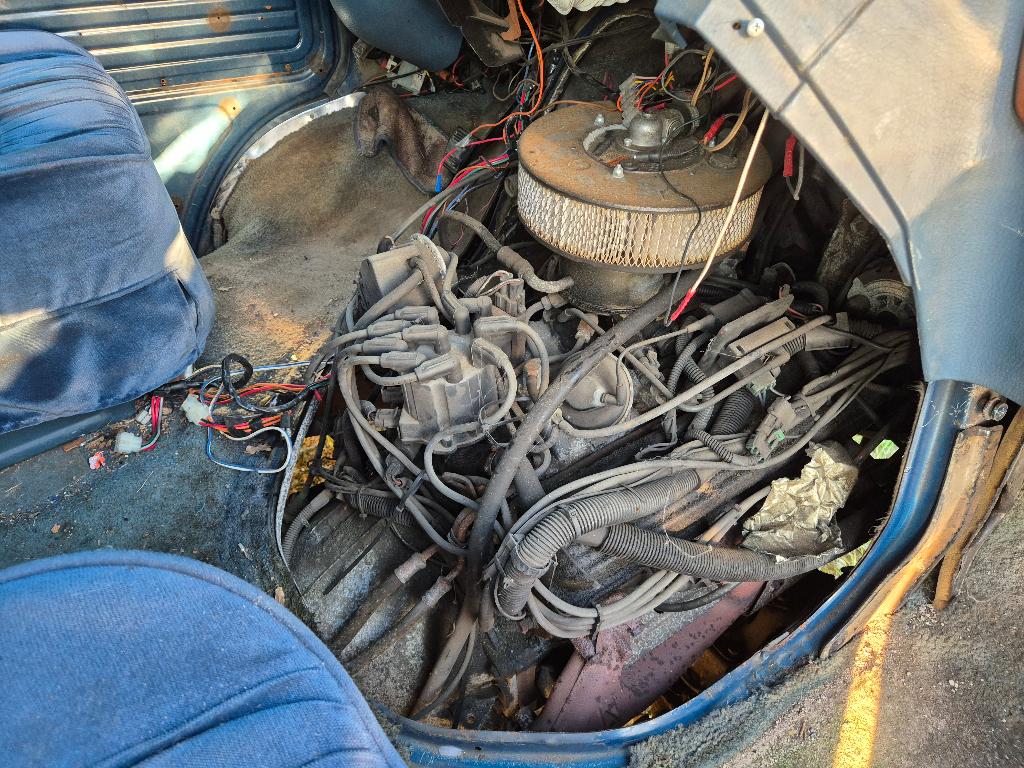Motorblok Chevy V8 5.0 motor blok 305 TBI compleet Chevrolet, Ophalen, Overige automerken