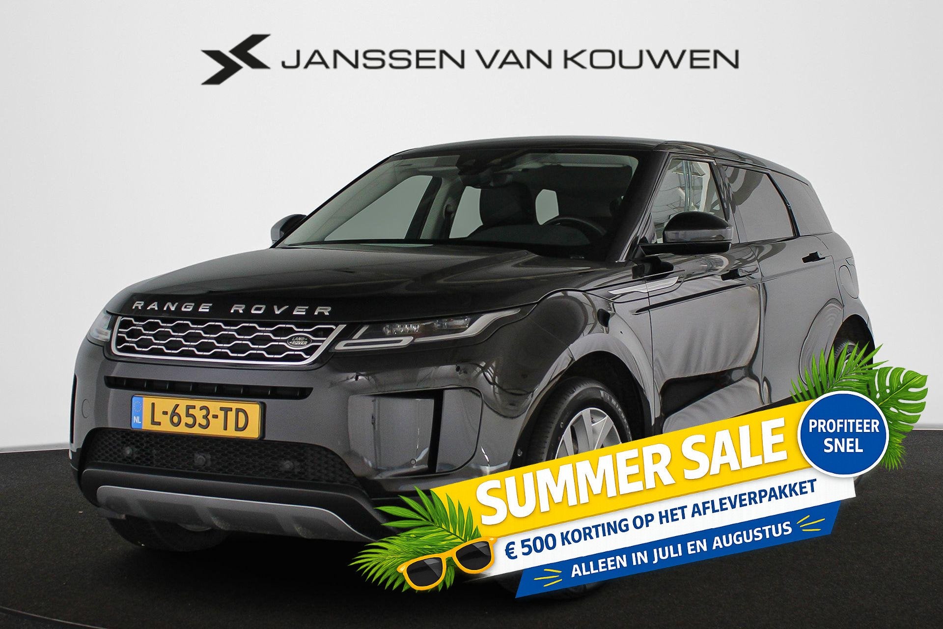 Land Rover Range Rover Evoque 1.5 P300e AWD SE Leder Memory, Automaat, 309 pk, 15 kWh, Zwart