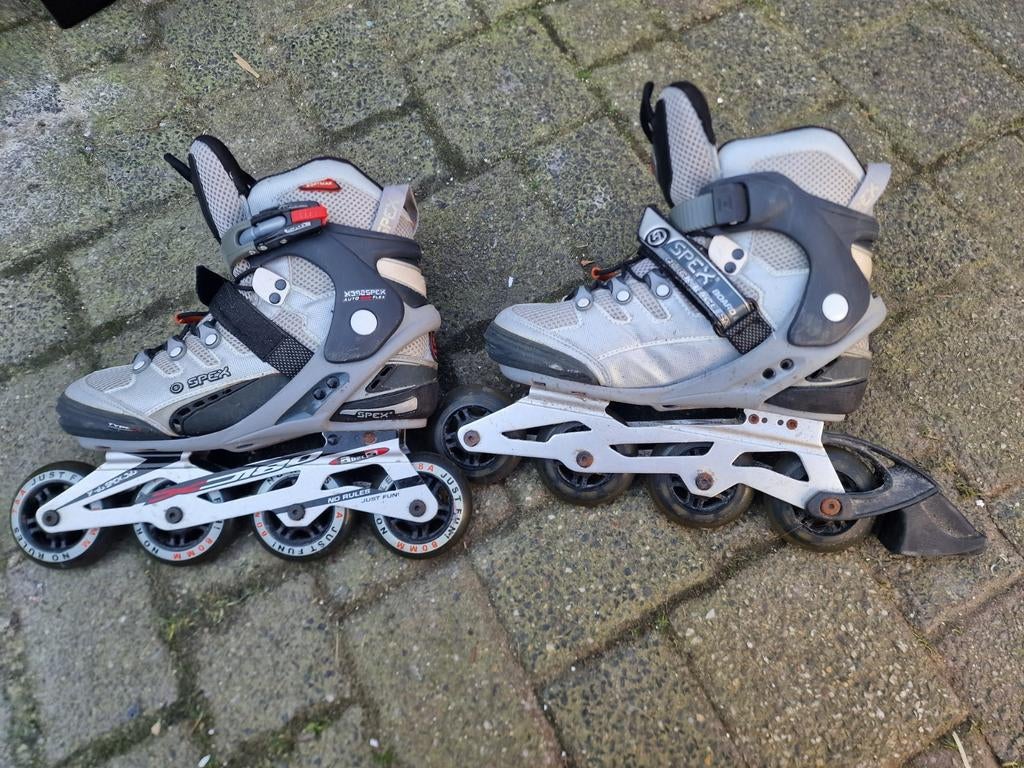 Spex skeelers maat 41, Gebruikt, Kinderen, Inline skates 4 wielen, Ophalen