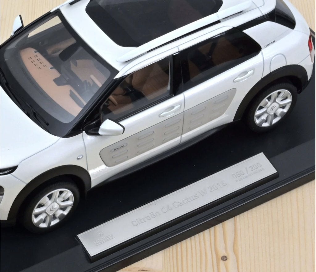 Citroen C4 Cactus 2016 WIT 1/18 Limited edition NOREV 181652, Verzenden, Nieuw, Auto, Norev
