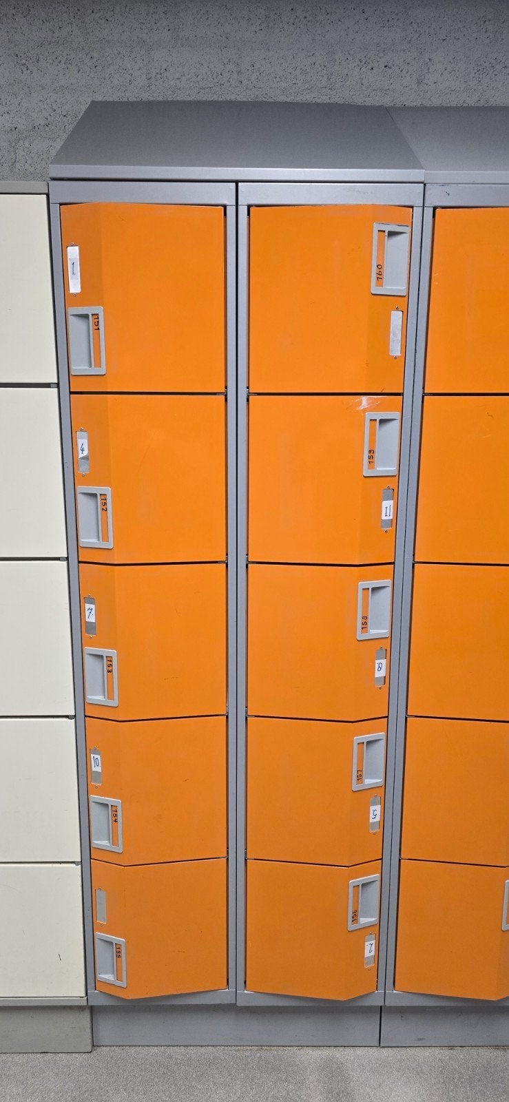 kluisjes lockers 10 stuks, Ophalen, Gebruikt