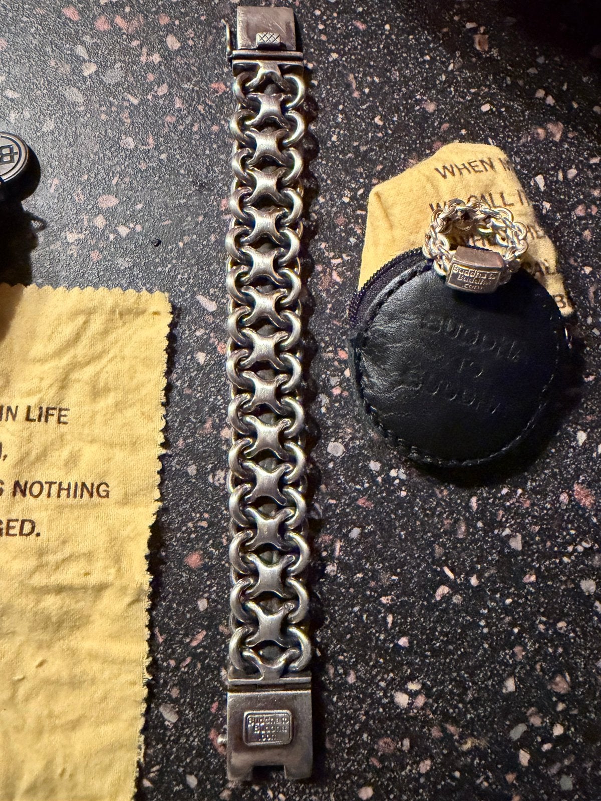 Massief zilveren armband Joost XL + Joost Ring BTB, Ophalen, Zo goed als nieuw, Zilver