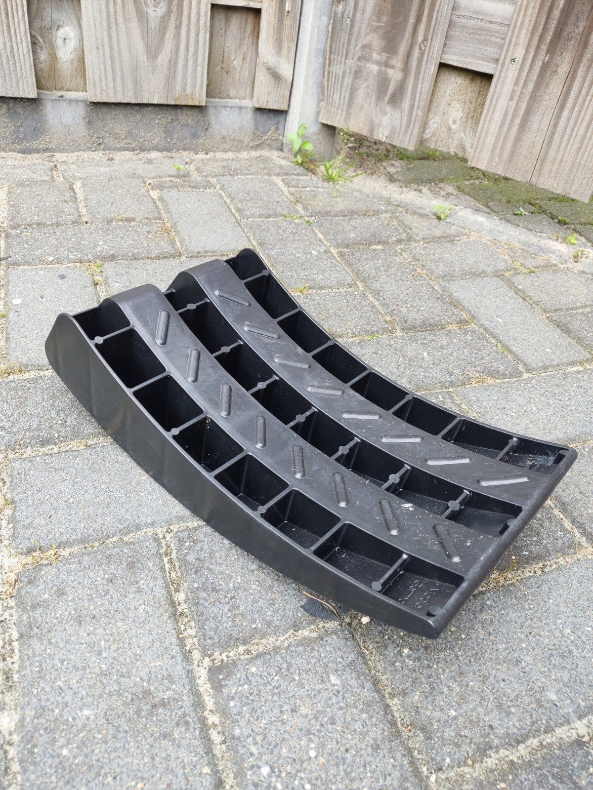 Froli Caravan Leveler oprijblokken  - Set van 2 met tas, Ophalen of Verzenden, Gebruikt