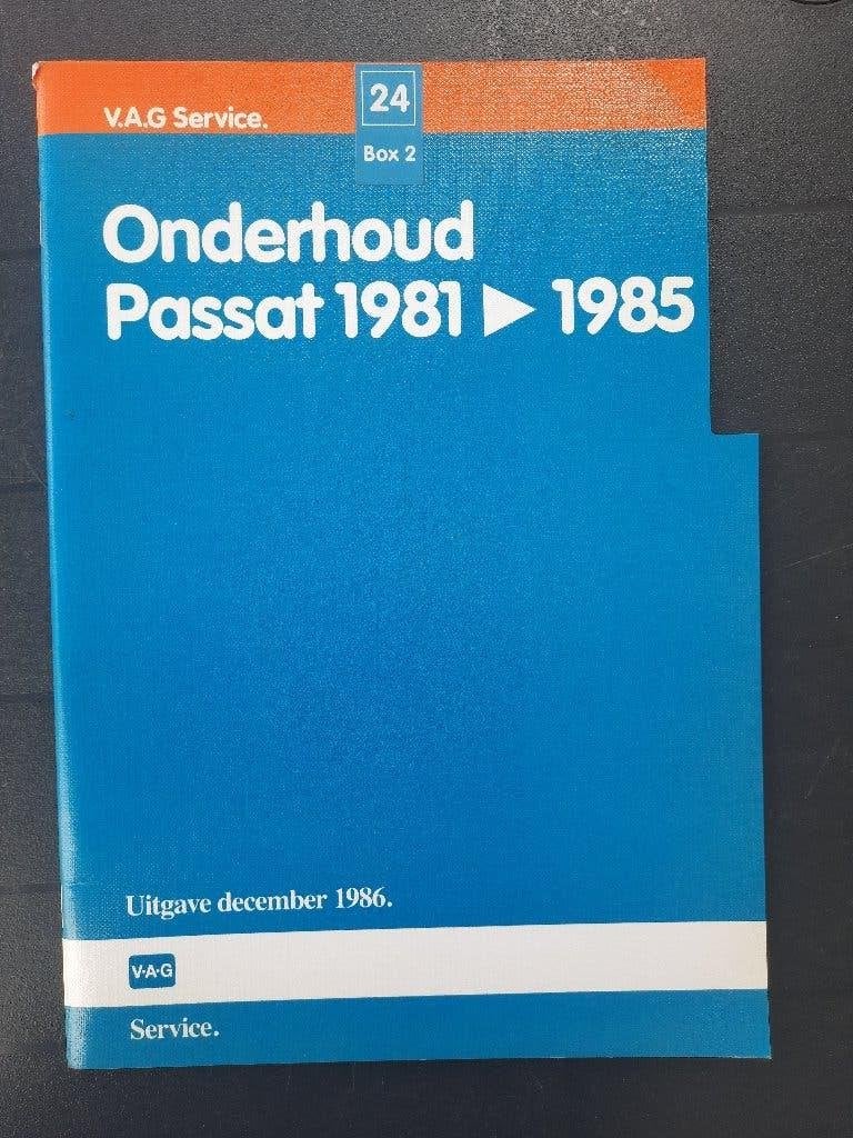 Volkswagen Passat B2 1 dealer werkplaatsboek Onderhoudswerk, Verzenden, Gelezen, Volkswagen