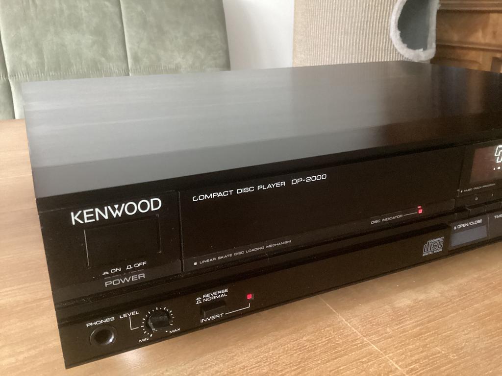 Kenwood DP 2000 high end / 4 mm metalen kast 10kg Ultra Rare, Ophalen of Verzenden, Gebruikt, Overige merken