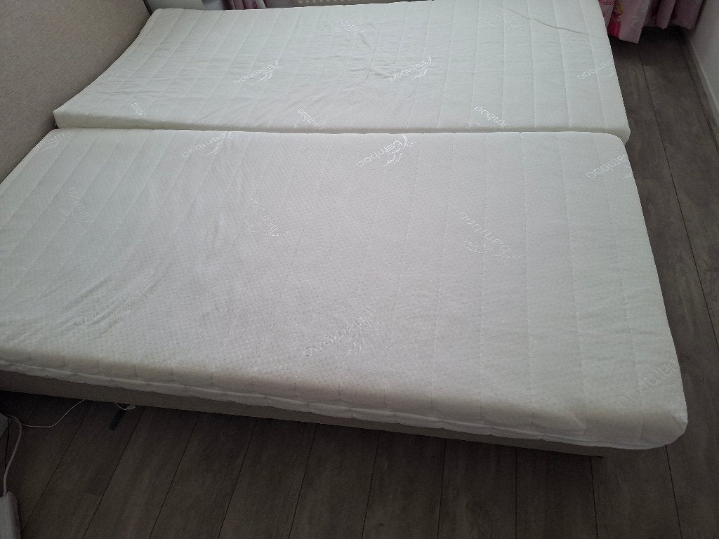Matrassen + topper nieuw, Huis en Inrichting, Slaapkamer | Matrassen en Bedbodems, Ophalen, Eenpersoons, Nieuw, Matras