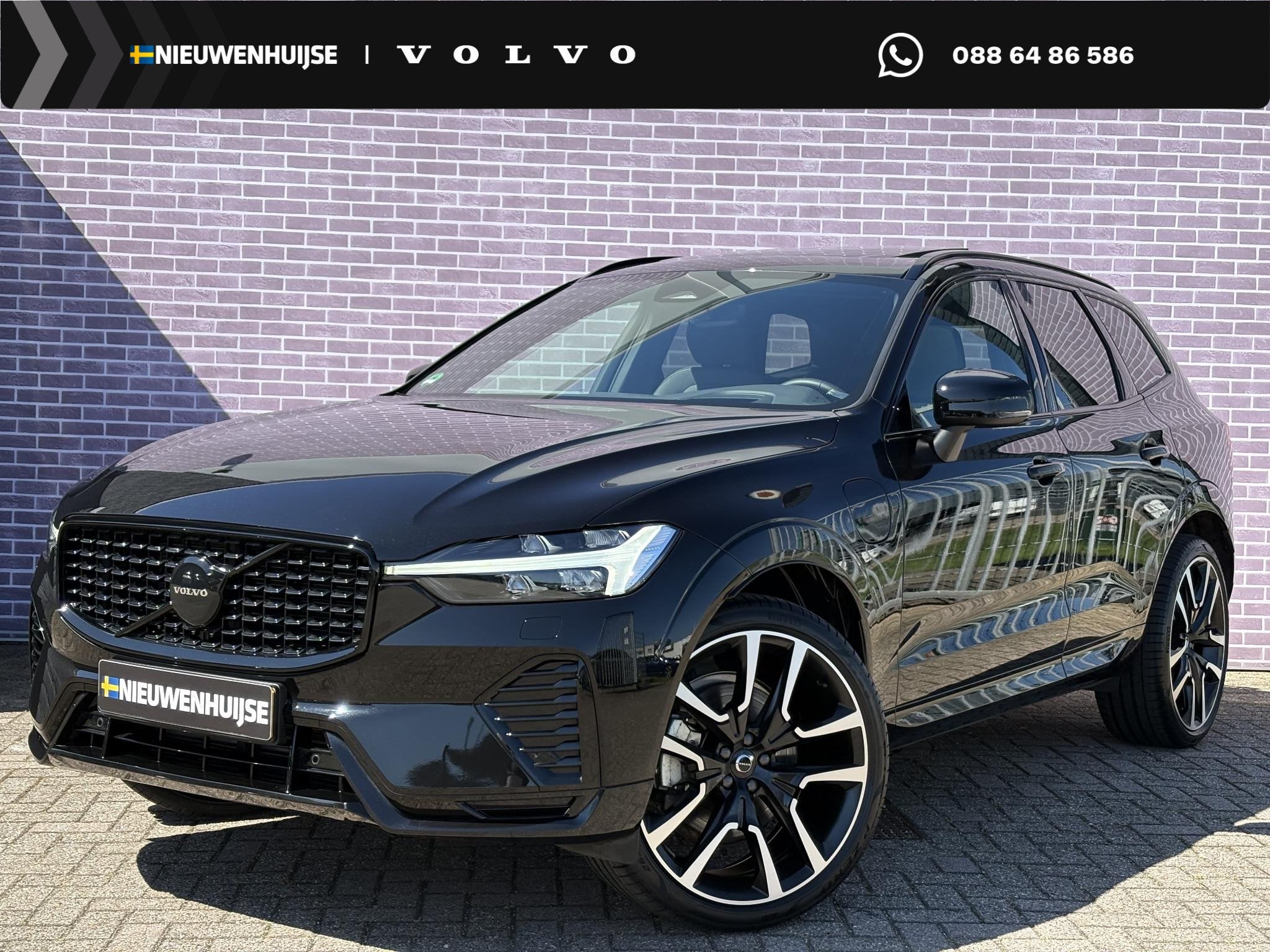 Volvo XC60 2.0 T6 Plug-in hybrid AWD Ultra Black Edition | S, Automaat, Gebruikt, Euro 6, 4 cilinders