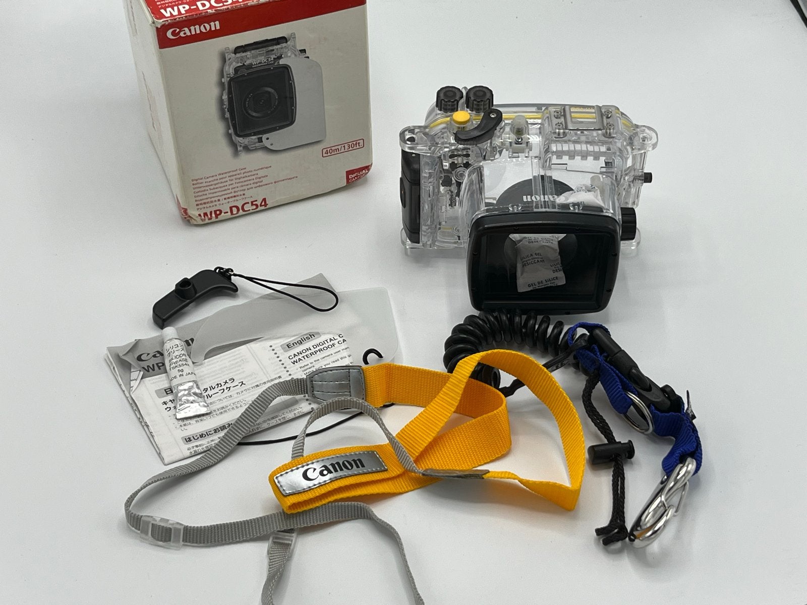 Canon WP-DC54 Onderwaterhuis voor Canon PowerShot G7 X Mark, Ophalen of Verzenden, Inclusief handleiding, Meer dan 40 meter, Gebruikt