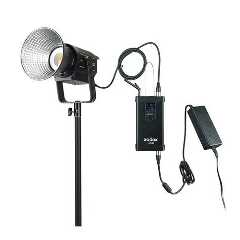 Godox VL150 LED Videolamp Set 2x + Paraplu Set 2x – A-Grade, Lamp of Flitsset, Ophalen of Verzenden, Zo goed als nieuw, Nvt