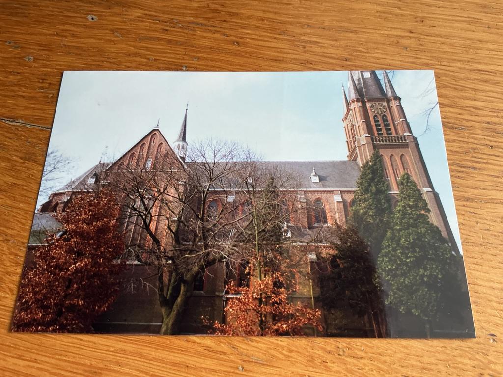 C3008 Wanroij kerk, Ophalen of Verzenden, Voor 1940, Zo goed als nieuw